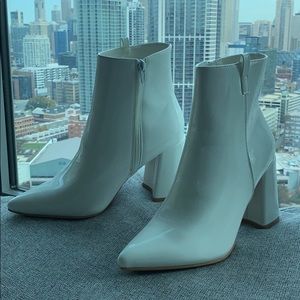 Block ‘Em Out Wide Fit Ankle Boots - Never worn